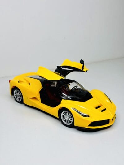 Rechargeable Remote Control Super Sports Racing Car Toy with Openable Doors