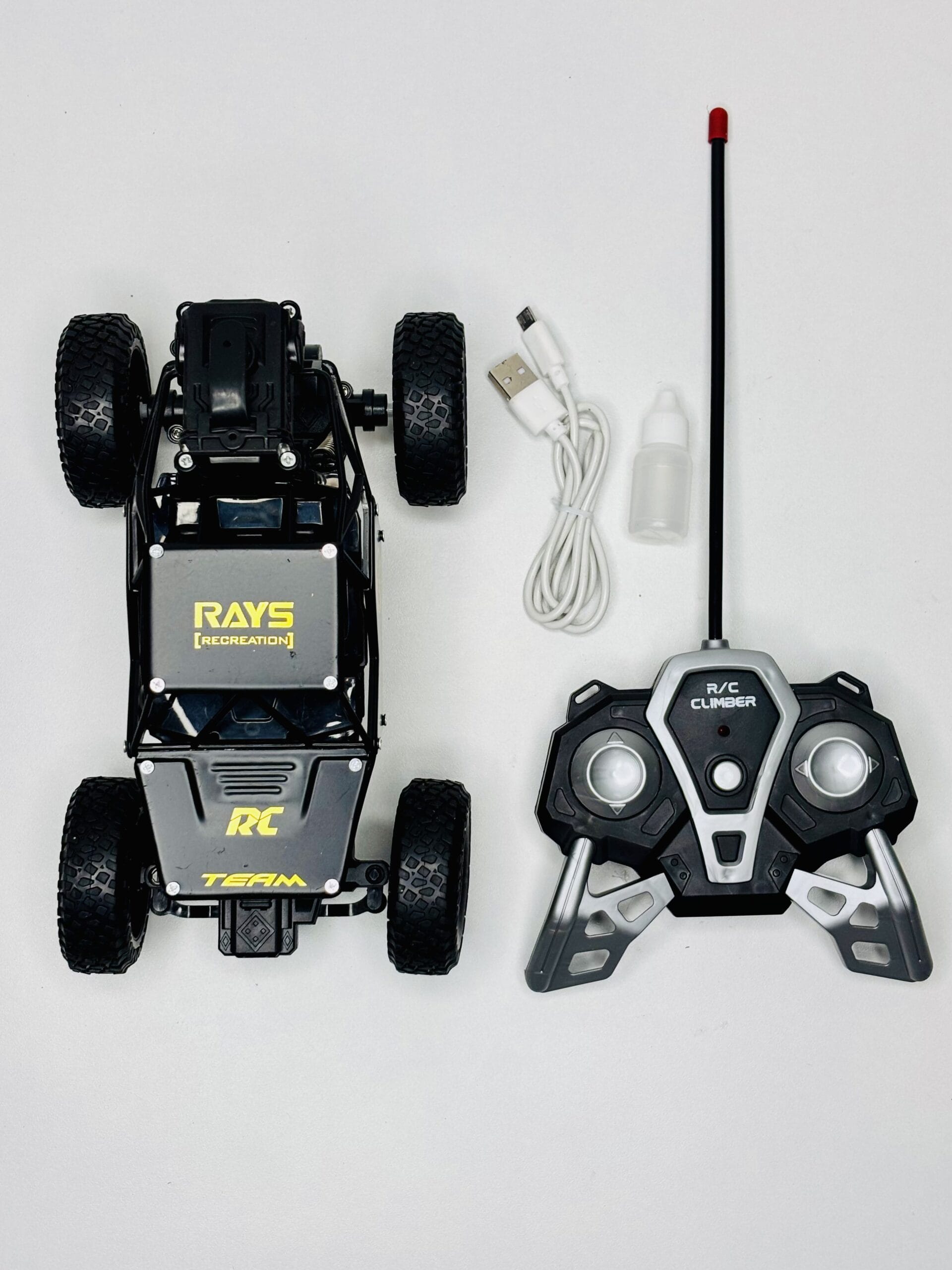RC Rock Crawler Truck – 1:18 Scale Alloy Remote Control Off-Road Car for Kids - Image 3