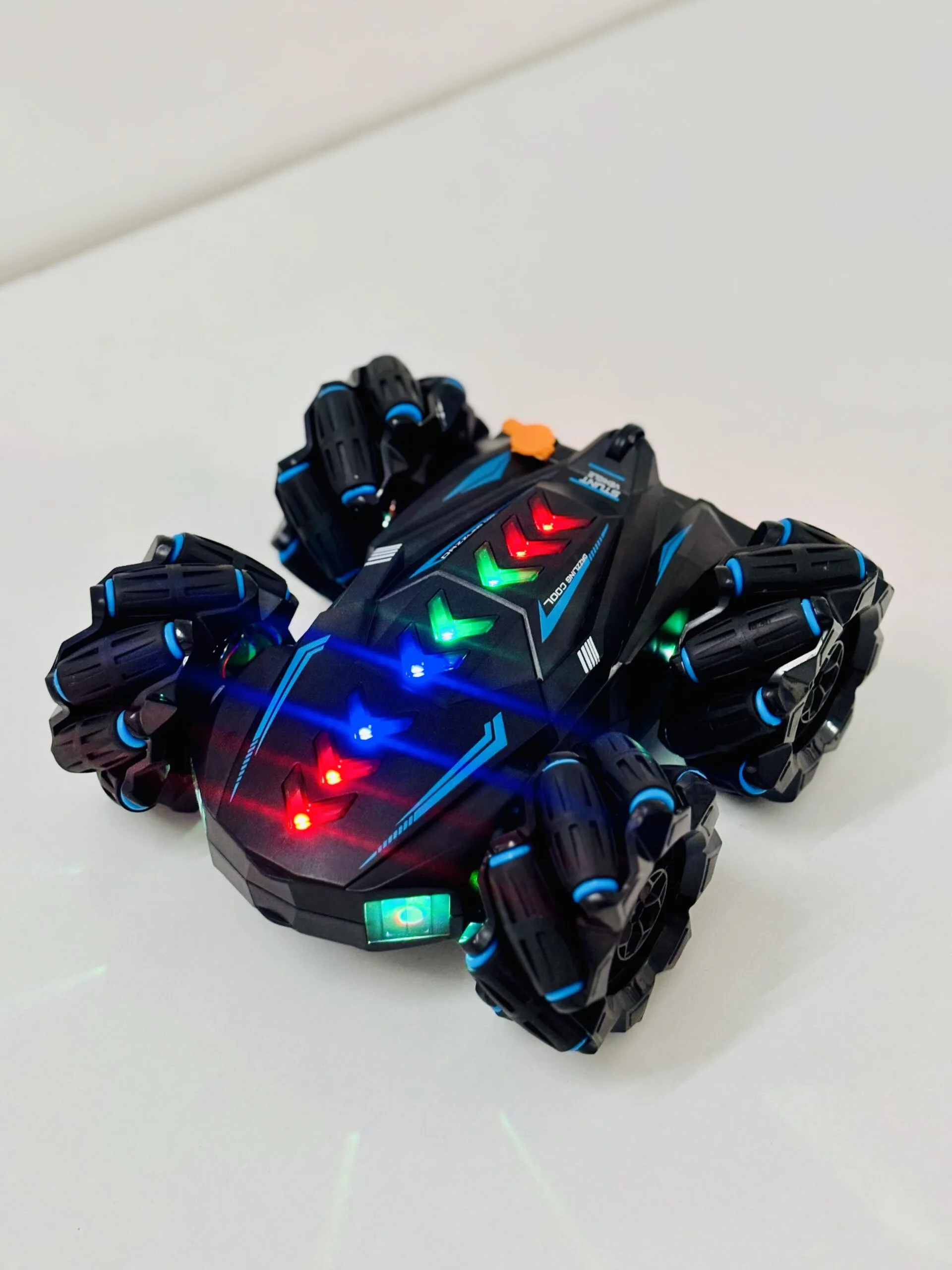 Stunt Drift Remote Control Car | 360° Rotating Wheels, All-Terrain RC Car with LED Lights - Image 2