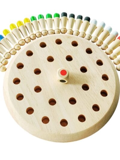 Wooden Memory Match Stick Chess Game.