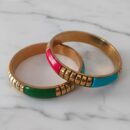 Party Brass Bangles + Earings Combo