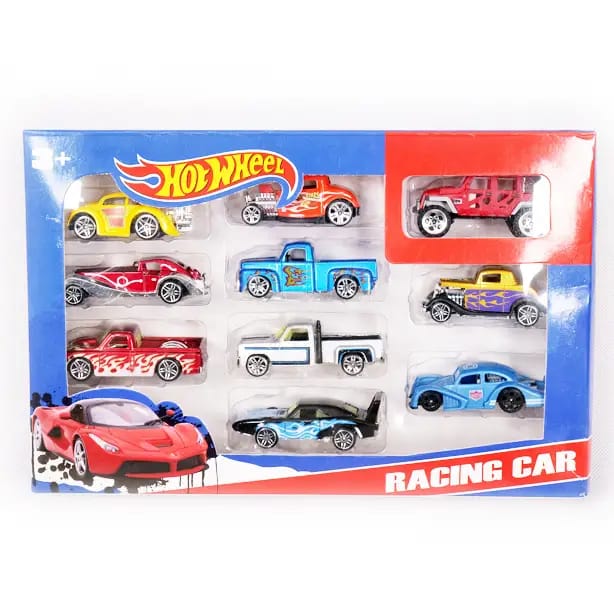 Hot Wheels Set Of 10 Metal Hot Wheel Car