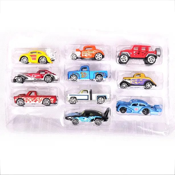 Hot Wheels Set Of 10 Metal Hot Wheel Car - Image 2