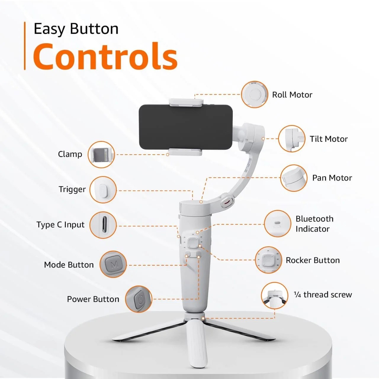 M1 3-Axis Smartphone Holder - Image 6