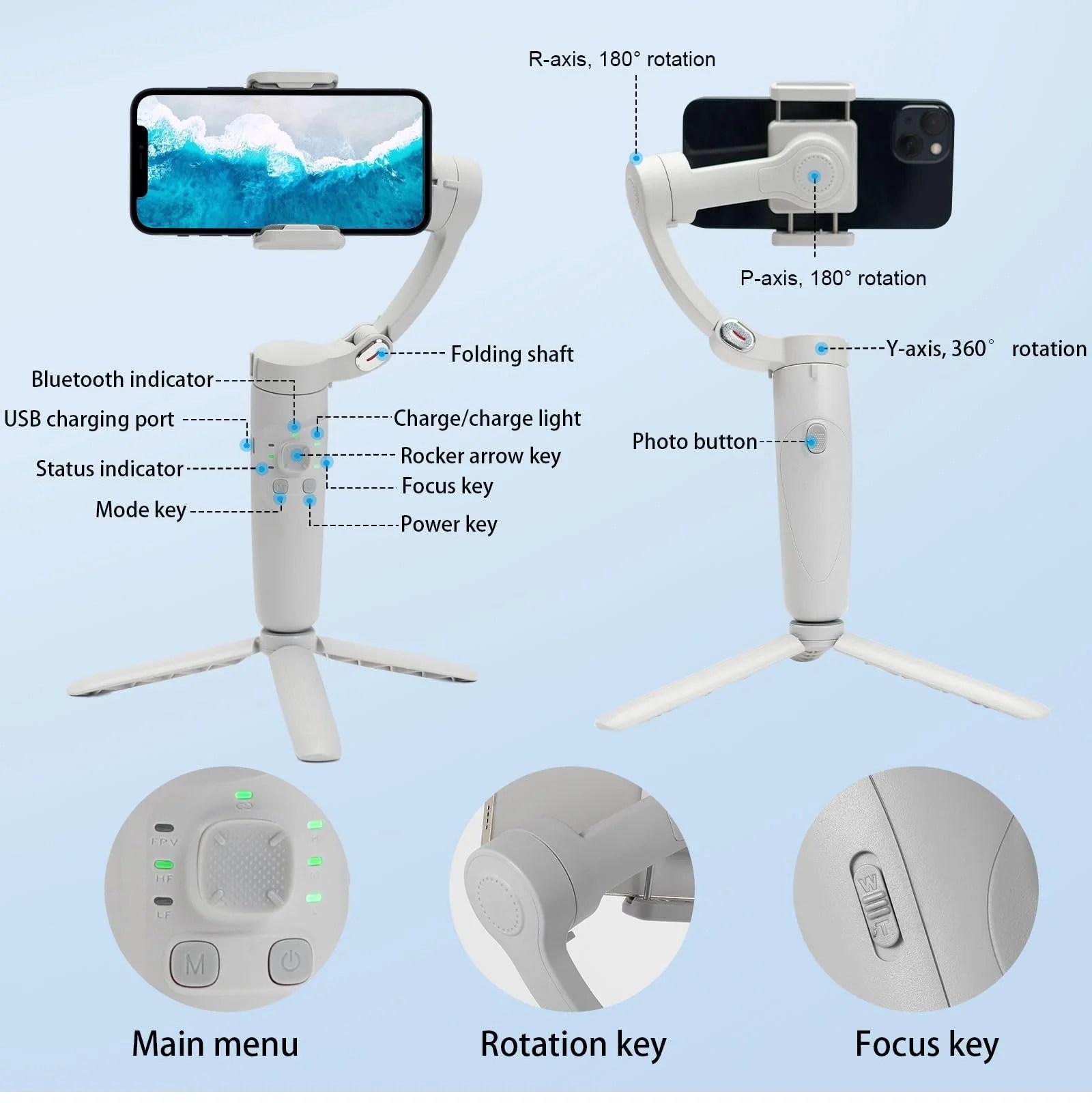M1 3-Axis Smartphone Holder - Image 5