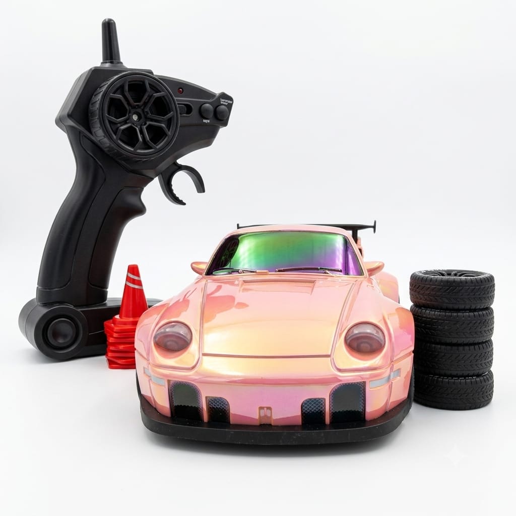 Rc Drift Car Porsche style remote control drift car And kit - Image 2