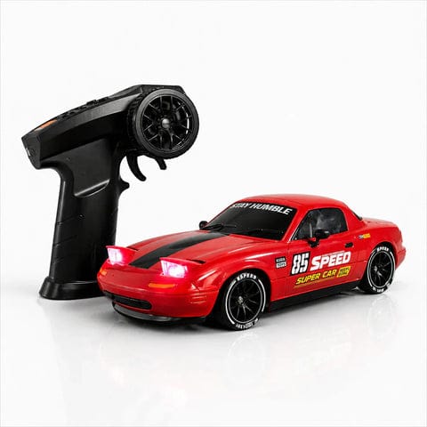 Rc Drift High Speed Racing Stunt Car LED Pop-Up Lights Smoke Effect - Image 2