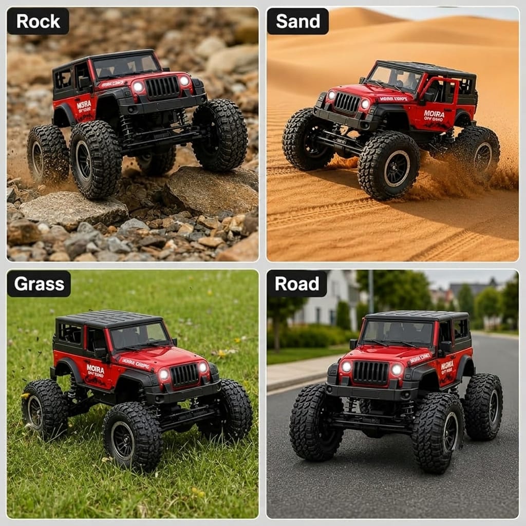 Rc Thar Off Road Rock Climbing Car for Kids - Image 6