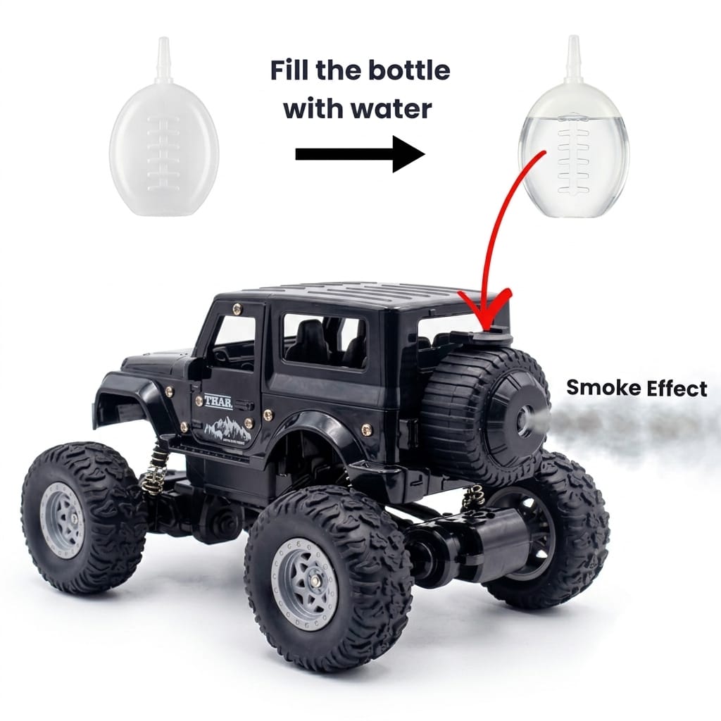 Rc Thar Off Road Rock Climbing Car for Kids - Image 4