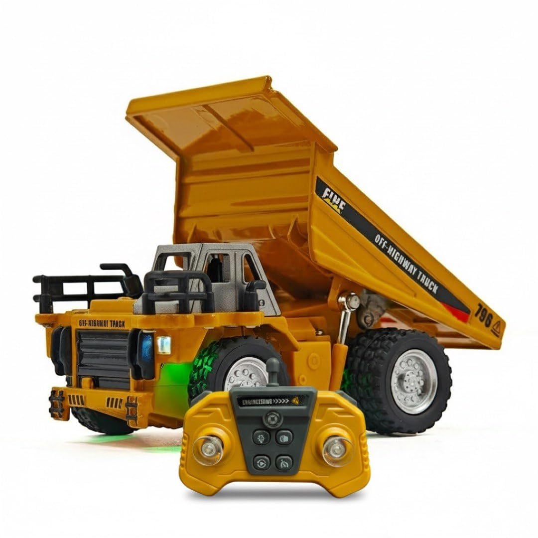 Mini Construction Rc Alloy Dump Truck - Image 2