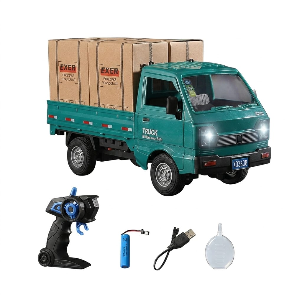 Remote Control RC Truck 1:16 Scale Transporter Pickup Truck