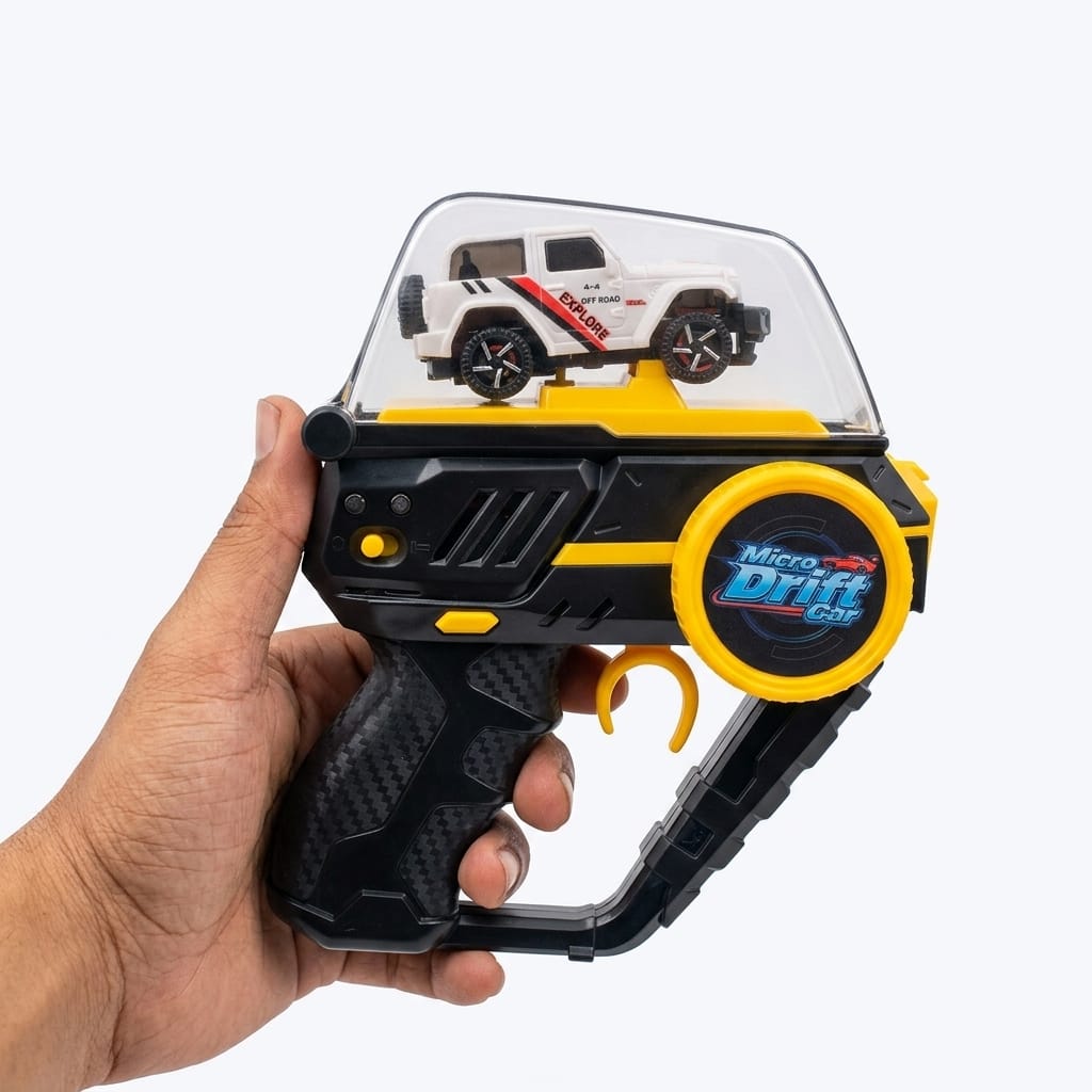 Mini RC Drift Car | Gun-Style Remote Control Toy Car | 360° Racing Car - Image 3