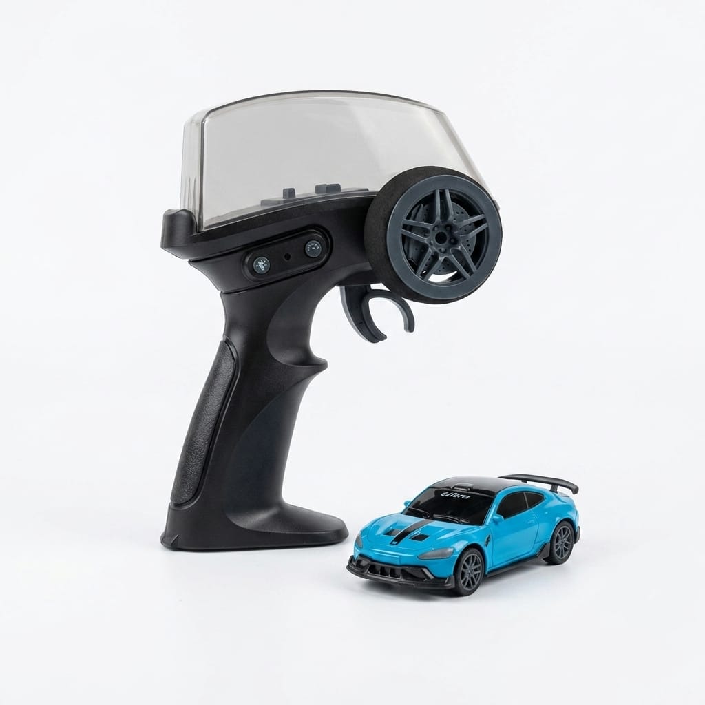 Mini RC Drift Car | Gun-Style Remote Control Toy Car | 360° Racing Car - Image 4