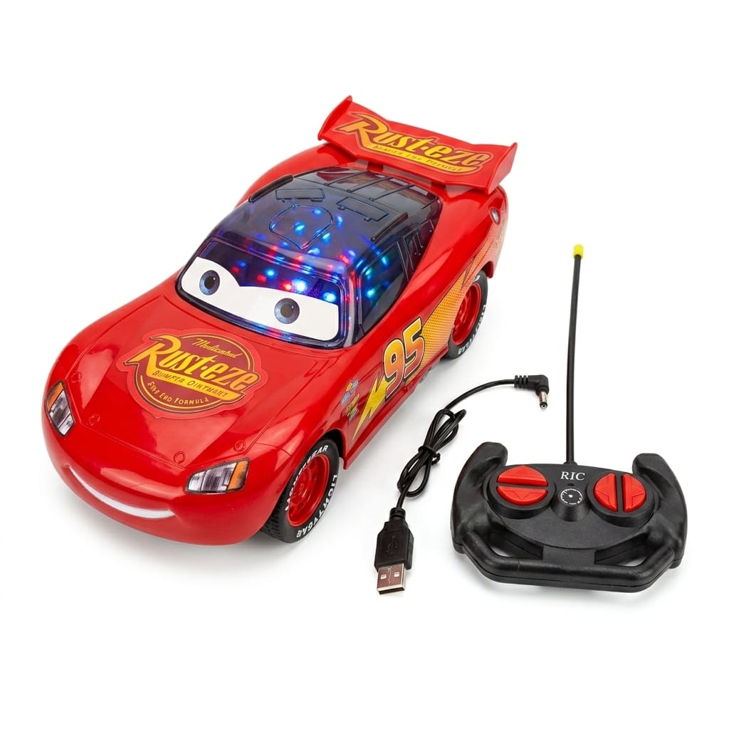3D Lighting Mc Queen Rc Car