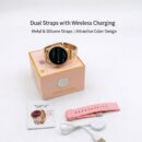 Gen 9 Smart Watch for Women | Dual Straps (Metal & Silicone) | Wireless Charging