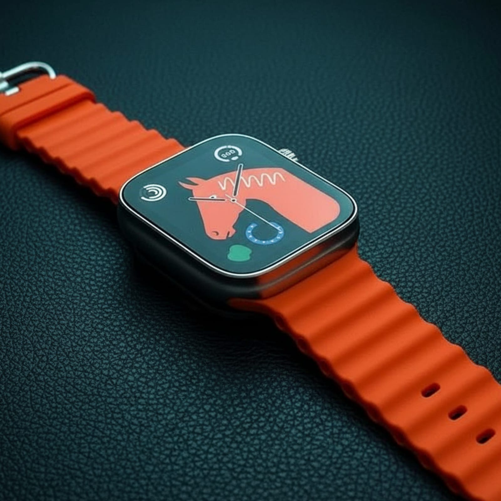 GS Ultra 2 smartwatch set AMOLED display Bluetooth calling watch, a wireless charger - Image 5