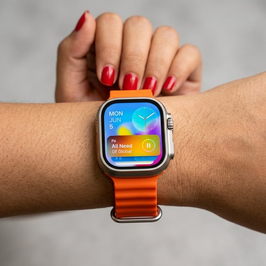 GS Ultra 2 smartwatch set AMOLED display Bluetooth calling watch, a wireless charger - Image 4