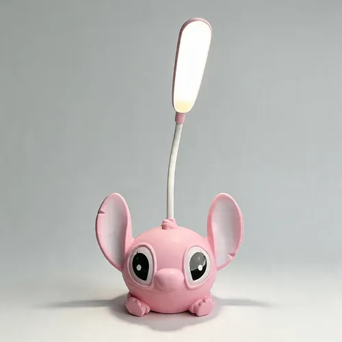 New Cartoon Lilo Stitch Charging Table Lamp Desk Lamp Led Light - Image 2