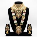 Heavy Combo Bridal Jewellery Set With Multi Layer Set For Women & Girls
