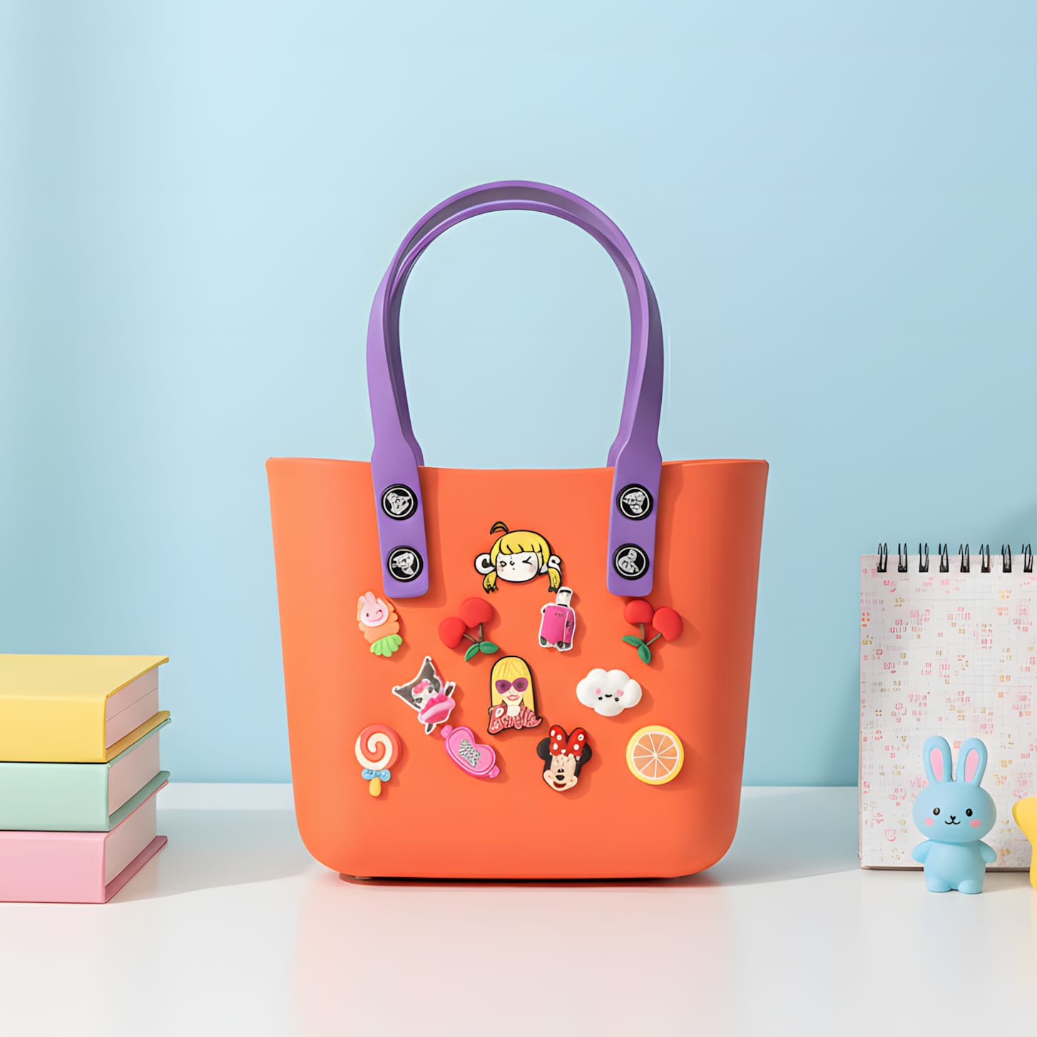 Multi Purpose Silicone Handbag For Women & Girls - Image 2