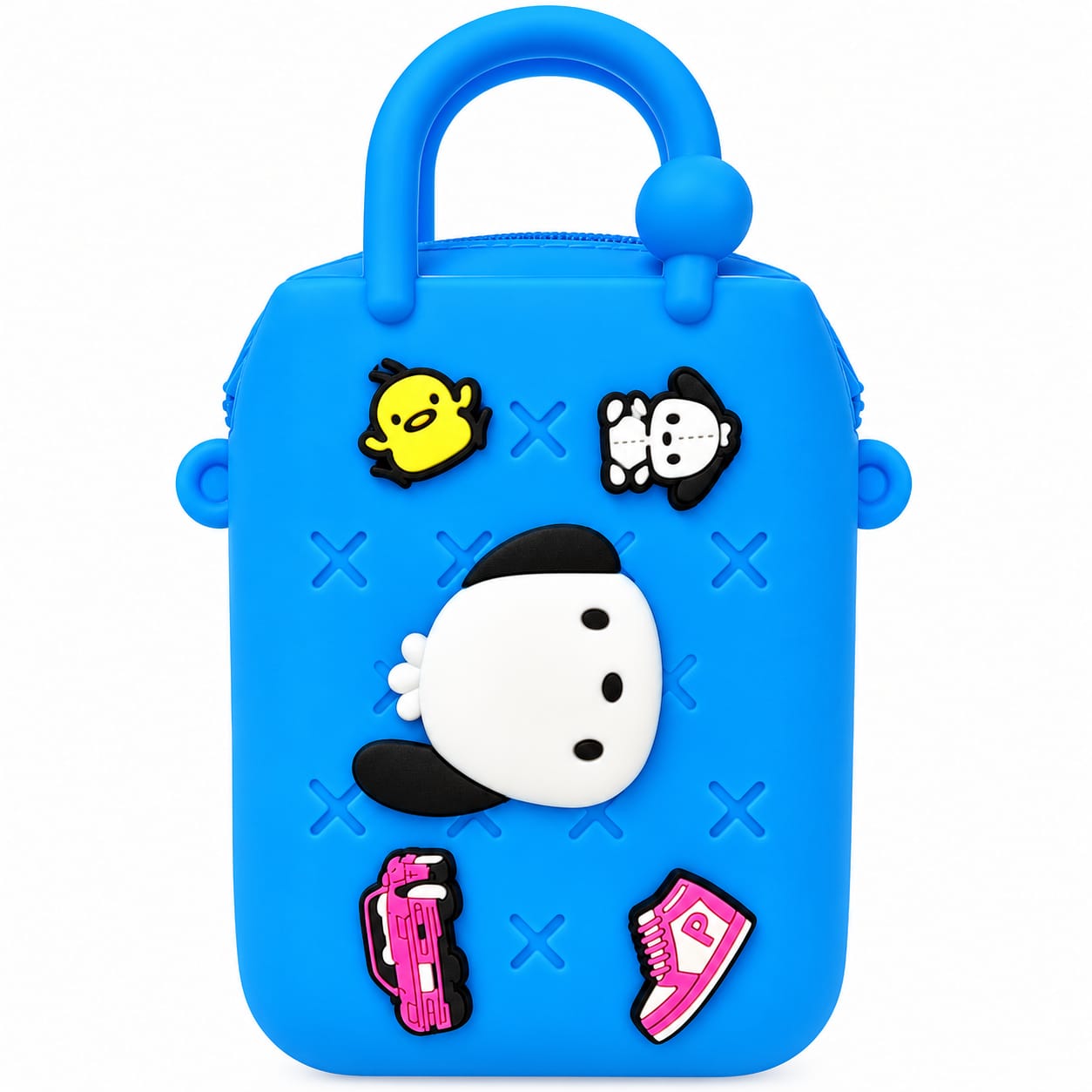 Cute Silicone Mini Cross Beach Bag Featuring Cartoon Charms Bag For Girls & Kids - Image 5